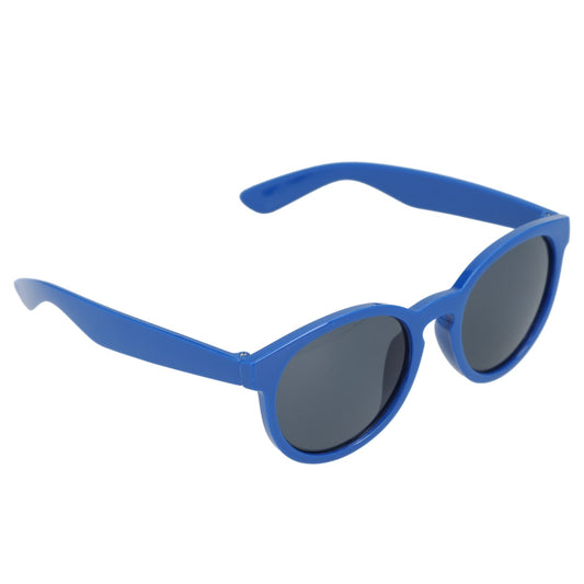 Black Rhodri Recycled Round Sunglasses