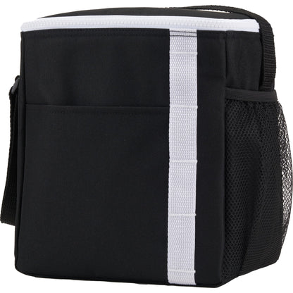 Black Accent Recycled 12 Can Lunch Cooler