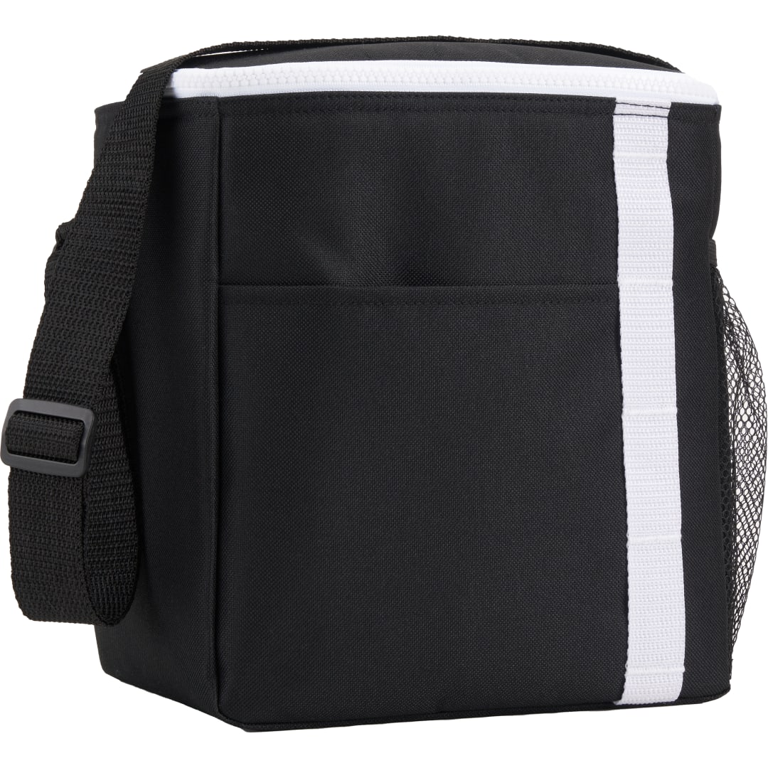 Black Accent Recycled 12 Can Lunch Cooler