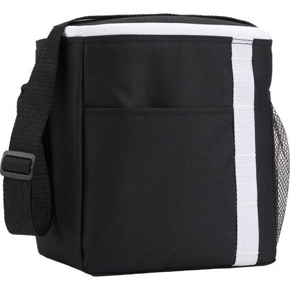 Black Accent Recycled 12 Can Lunch Cooler