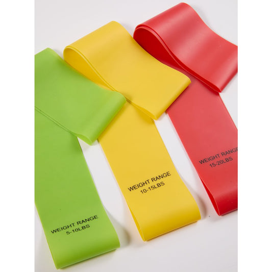 Black 3-Piece Resistance Band Set