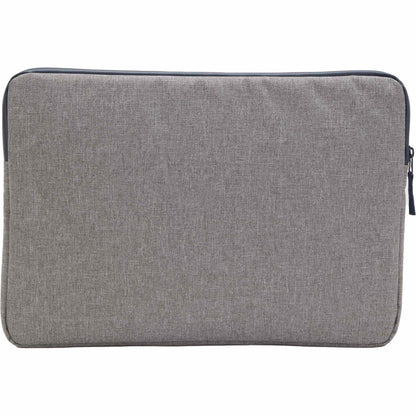 Rear View of Gray Angle Recycled 17" Laptop Sleeve