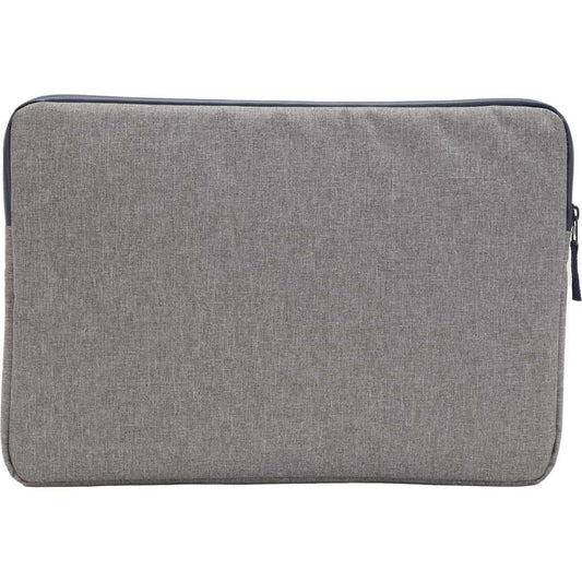Rear View of Gray Angle Recycled 17" Laptop Sleeve