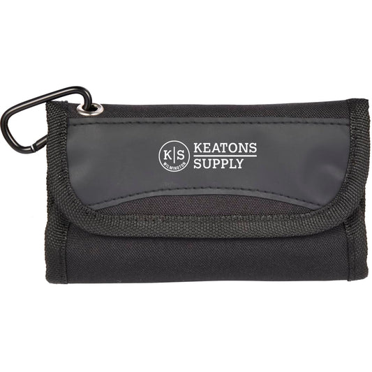 Front View of Black 19-Piece Tool Set with rPET Case