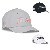 Black White Titleist Junior Tour Performance Golf Cap