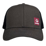 Front View of Grey Wolverine Red Label Trucker Cap  - O/S