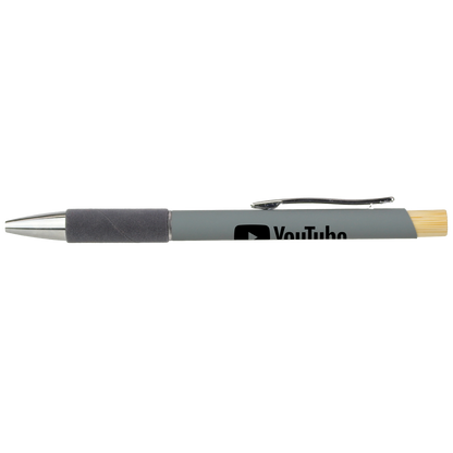 Recycled Aluminum Pen Featuring a Velvet Grip