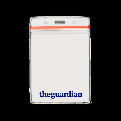 3 5/8" x 4 5/18" Printed Vertical Vinyl Pouch with Zipper