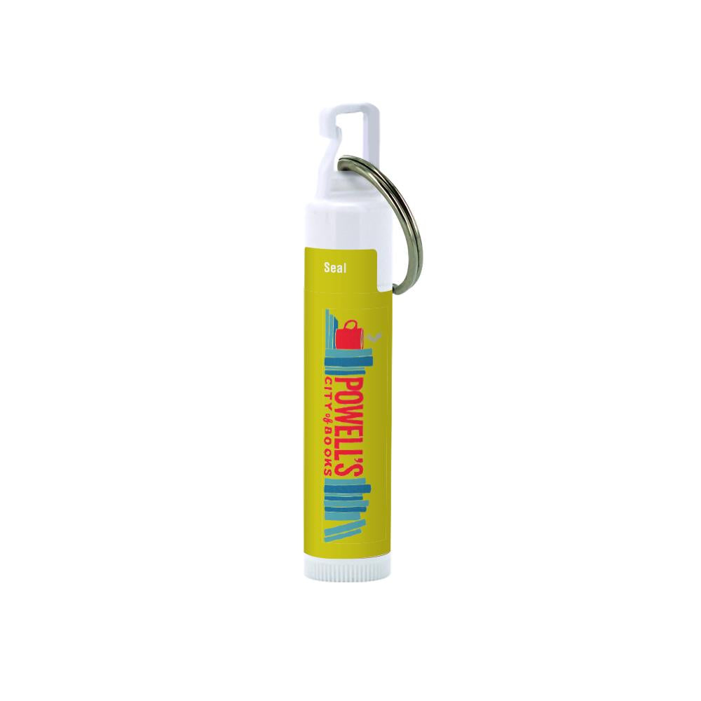 SPF 30 Soy Lip Balm with Metal Split-Ring