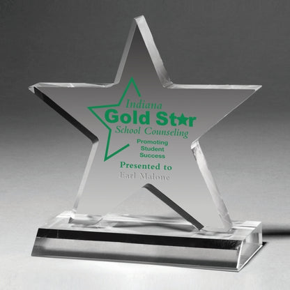 Large Star Award - Screen Printed