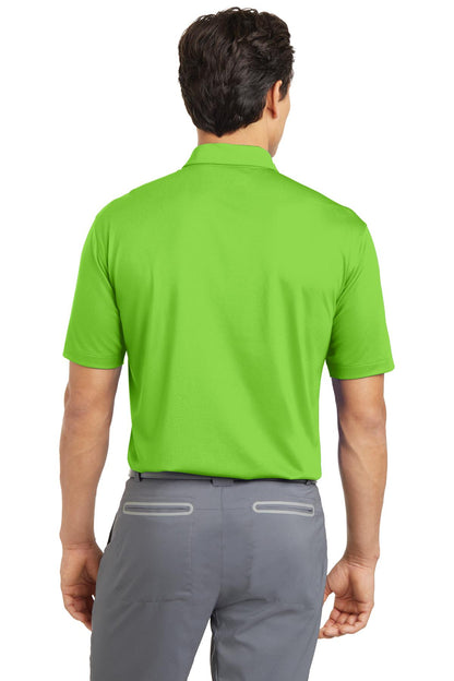 Action Green Nike Dri-FIT Vertical Mesh Polo. 637167