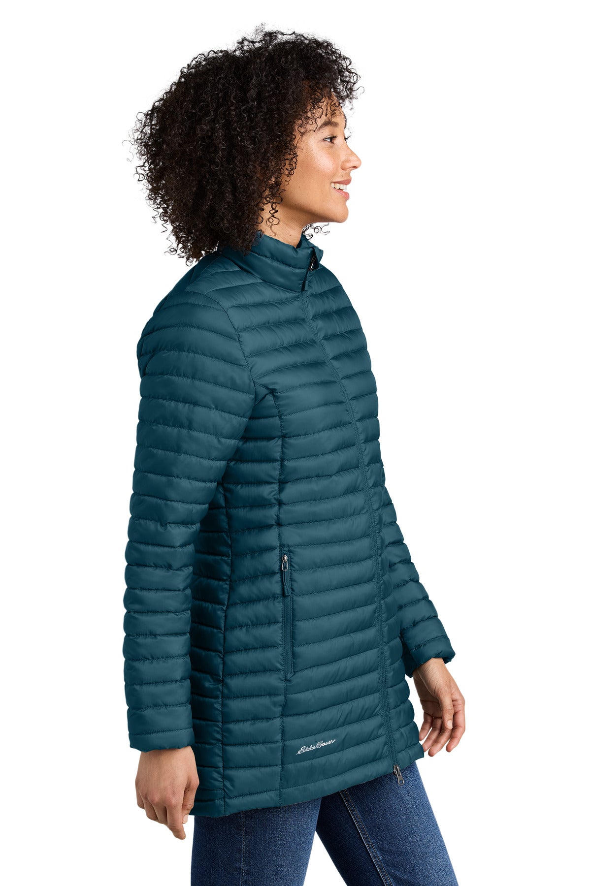 AdrBlue Eddie Bauer Women's Packable Quilted Full-Zip EB515