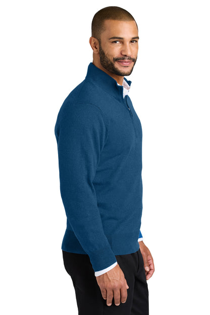 AegeanBlHt Port Authority Easy Care 1/4-Zip Sweater SW2900