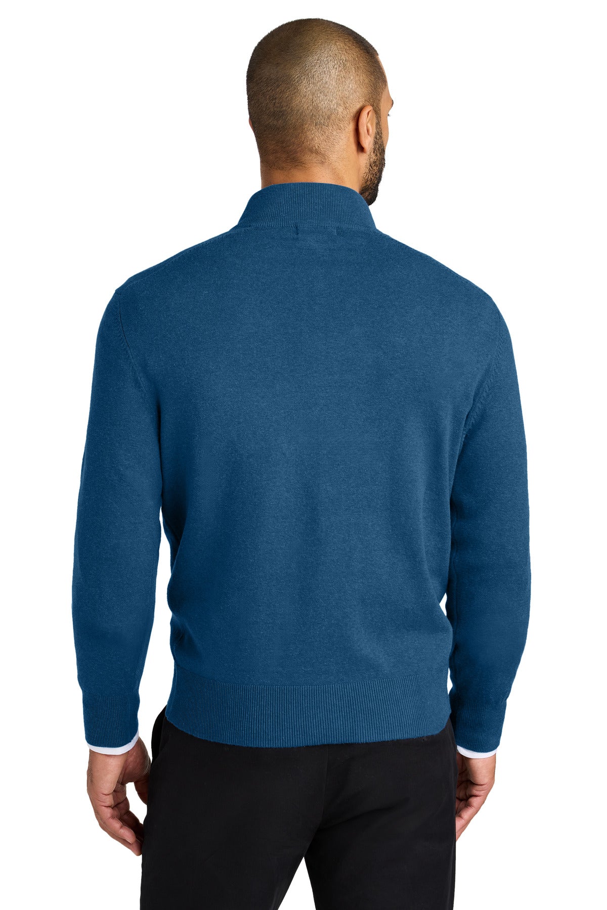 AegeanBlHt Port Authority Easy Care 1/4-Zip Sweater SW2900