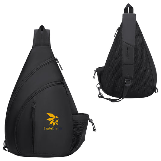 Black AeroLOFT®  Metro Crossbody Sling Backpack