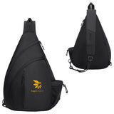 Black AeroLOFT®  Metro Crossbody Sling Backpack