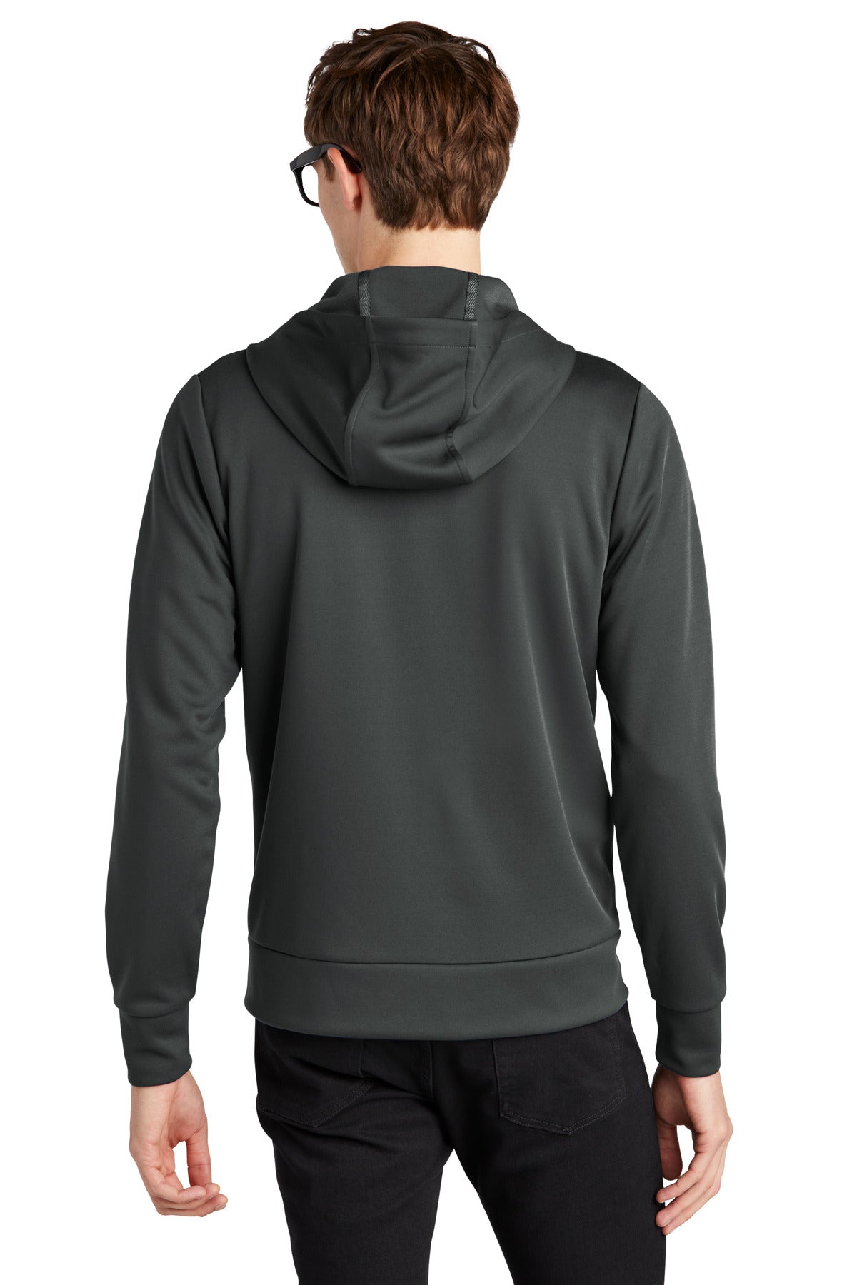 AnchorGrey Mercer+Mettle Double-Knit Full-Zip Hoodie MM3002