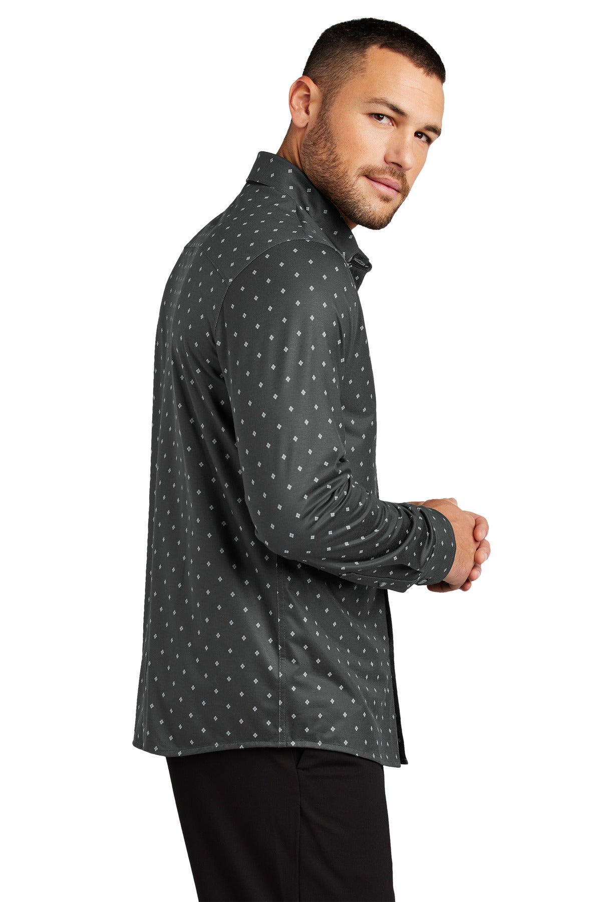 AnrGGoDmnd Mercer+Mettle Stretch Jersey Long Sleeve Shirt MM1018
