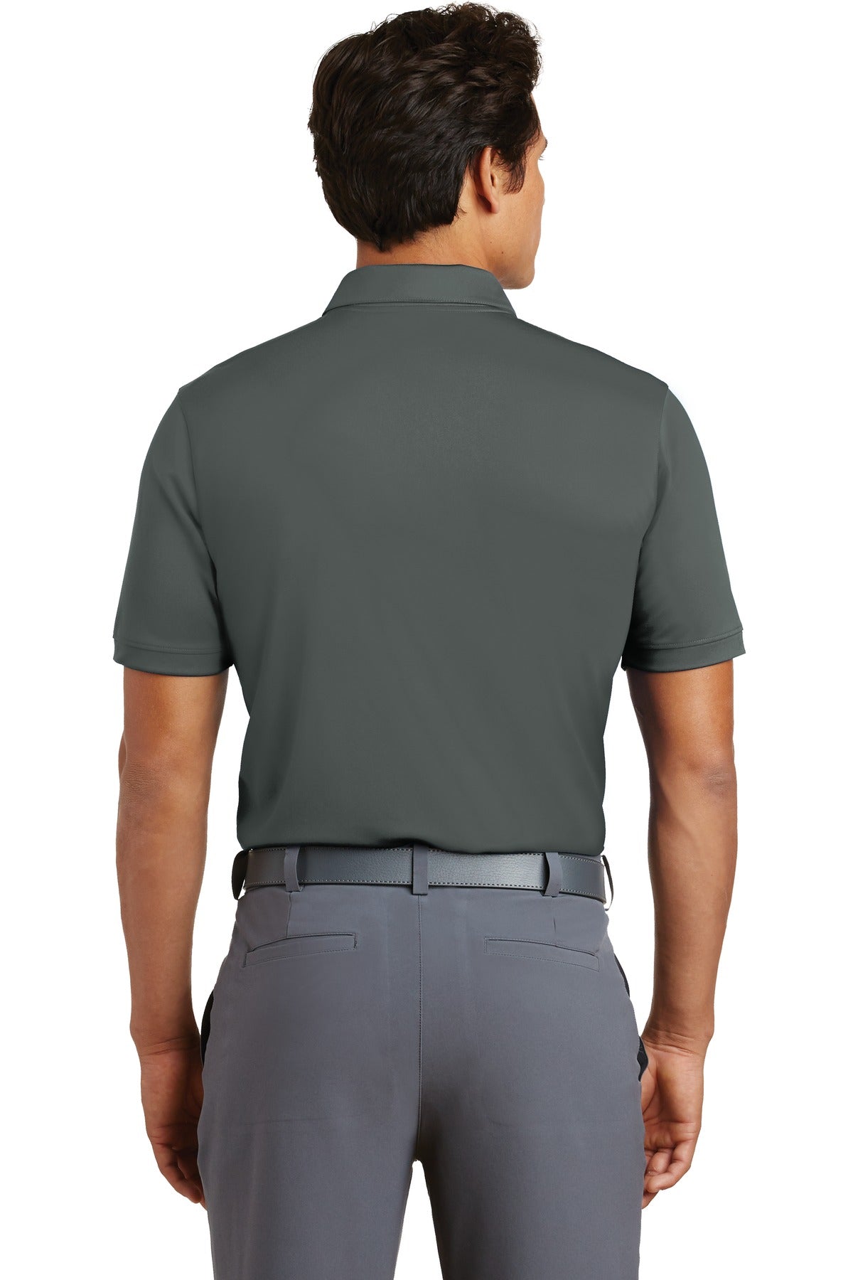 Anthracite Nike Dri-FIT Players Modern Fit Polo. 799802