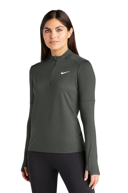 Anthracite Nike Women's Dri-FIT Element 1/2-Zip Top NKDH4951