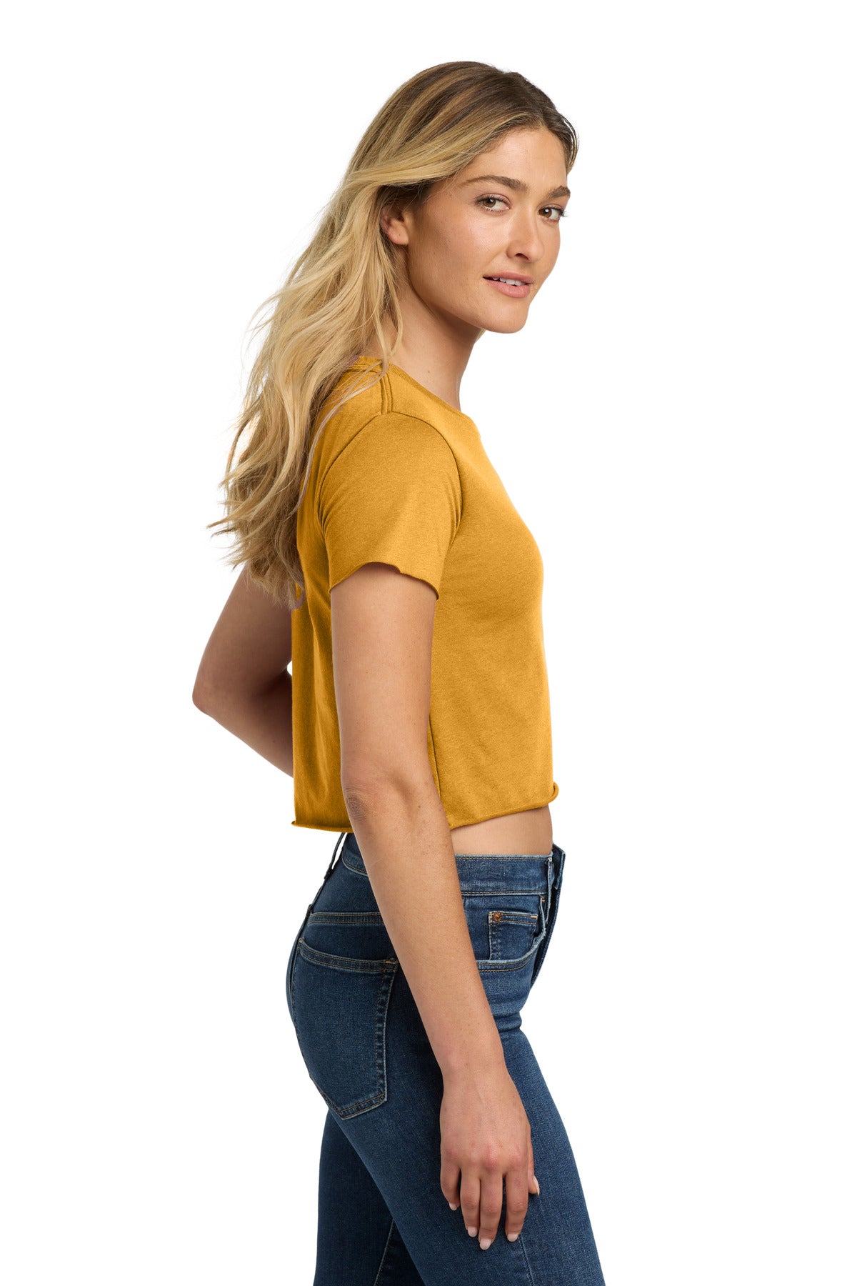 AntqGold Next Level Apparel Women's Festival Cali Crop Tee. NL5080