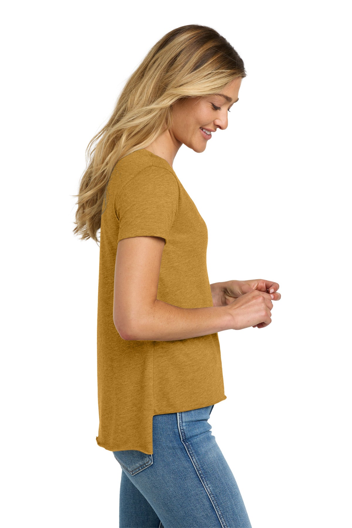AntqGold Next Level Apparel Women's Festival Scoop Neck Tee. NL5030