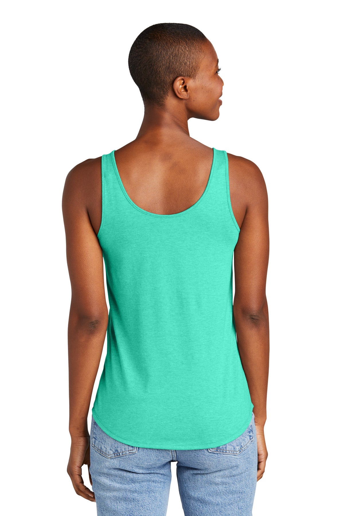AquaHthr District Women's Perfect Tri Relaxed Tank DT151