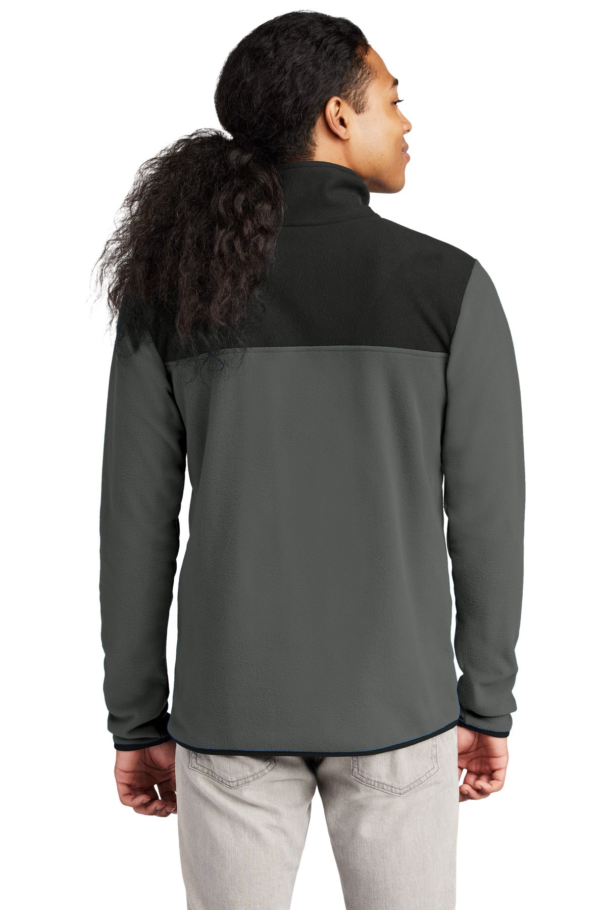 AsGy/TNFBk The North Face Glacier 1/4-Zip Fleece NF0A7V4L