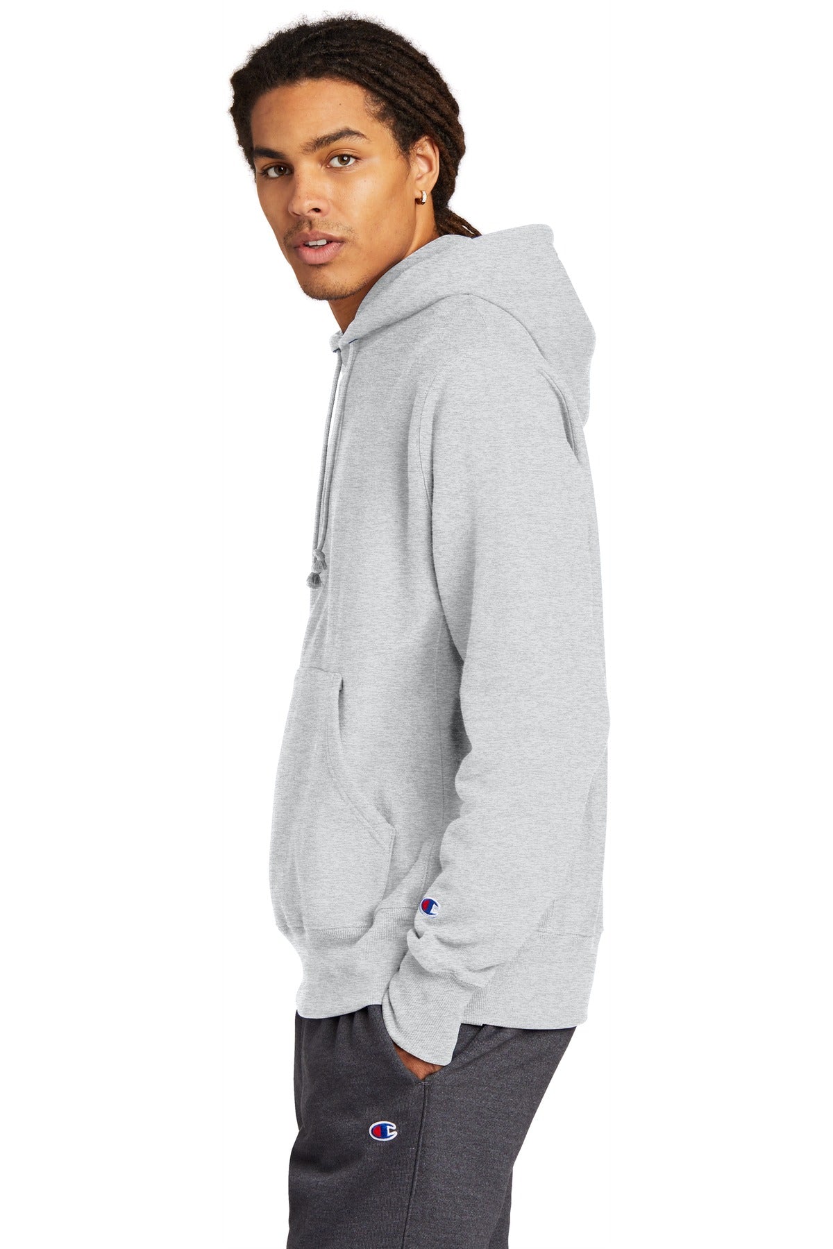 Ash Champion Reverse Weave Hooded Sweatshirt S101