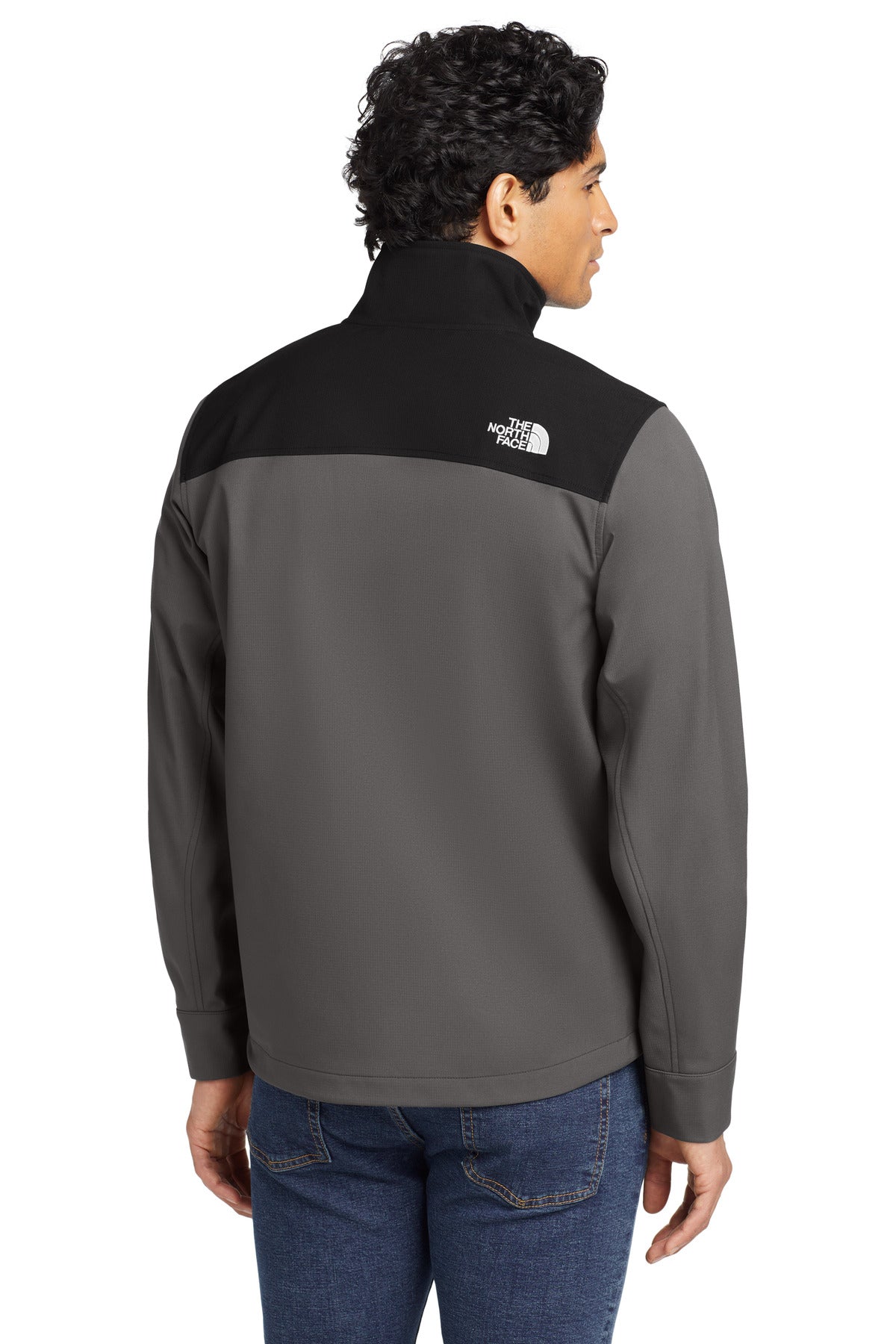 Asphalt Grey The North Face Castle Rock Soft Shell Jacket. NF0A552Z