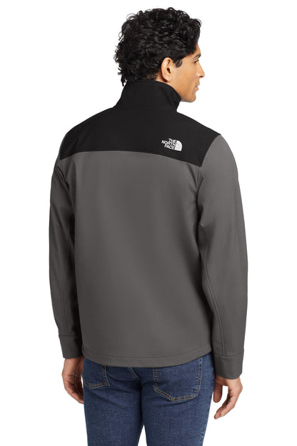 Asphalt Grey The North Face Castle Rock Soft Shell Jacket. NF0A552Z