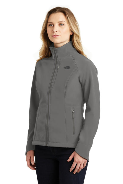 Asphalt Grey The North Face Women's Apex Barrier Soft Shell Jacket. NF0A3LGU