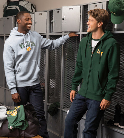 Ath Heather Sport-Tek Super Heavyweight Full-Zip Hooded Sweatshirt. F282