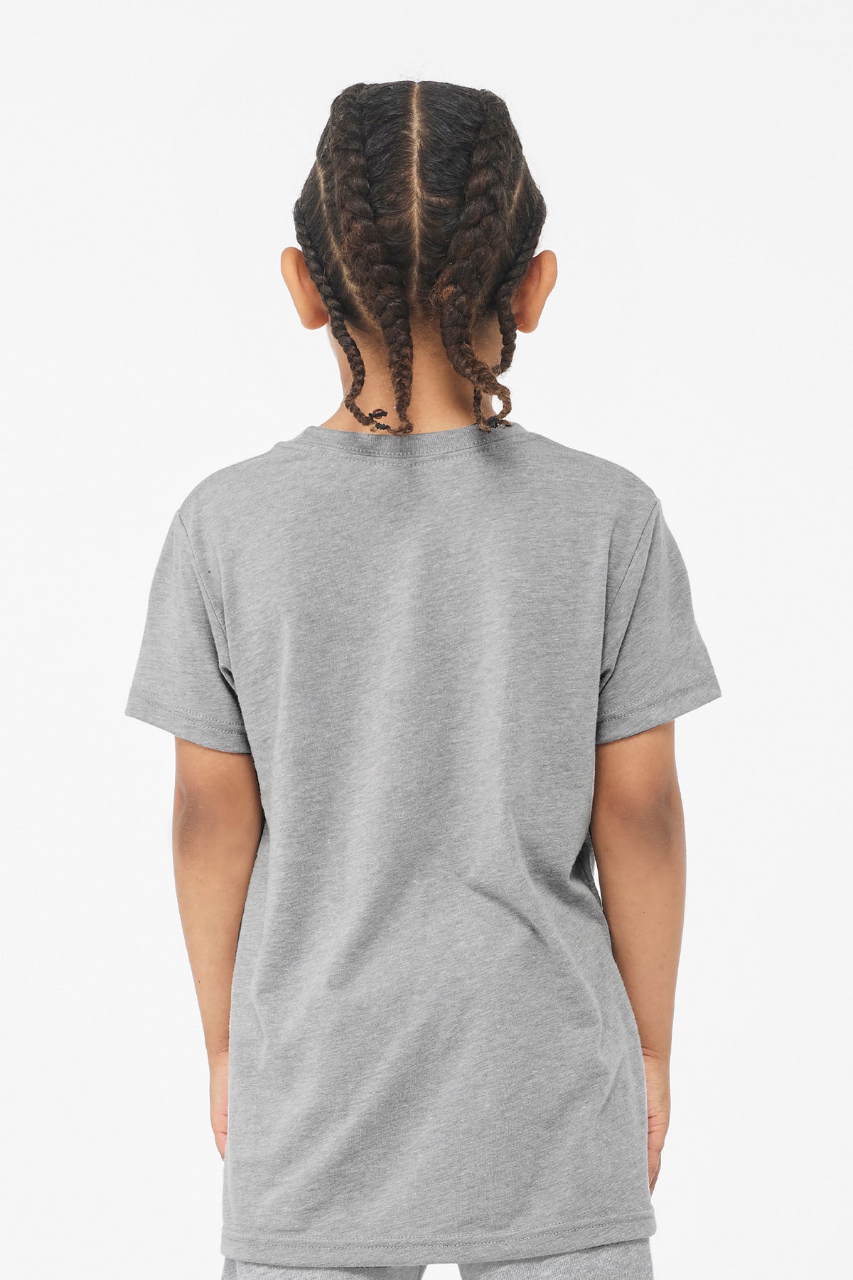 Athl Grey Tb BELLA+CANVAS Youth Triblend Short Sleeve Tee. BC3413Y