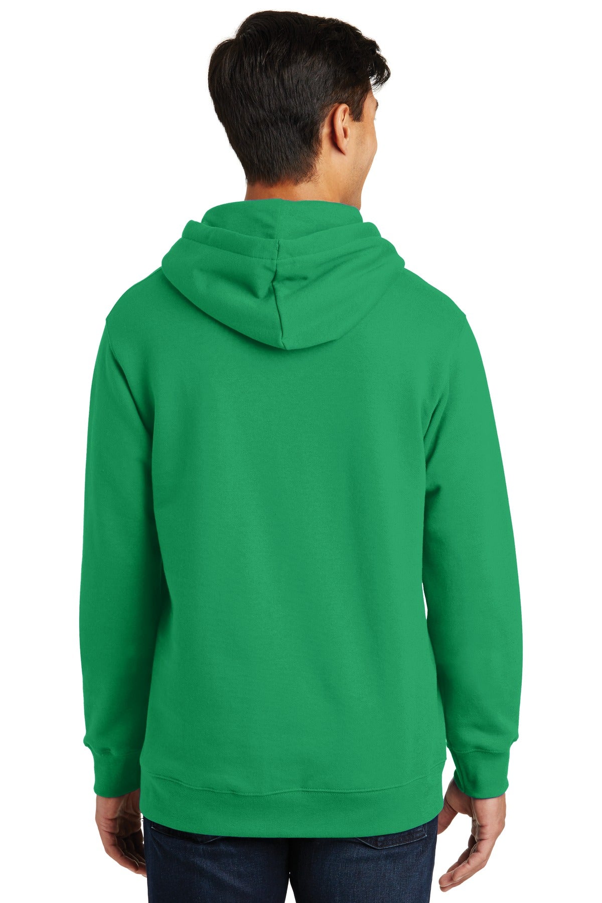 Athl Kelly Port & Company Fan Favorite Fleece Pullover Hooded Sweatshirt. PC850H