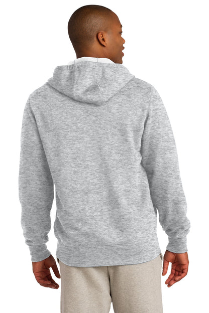 Athletic Hthr Sport-Tek Full-Zip Hooded Sweatshirt. ST258