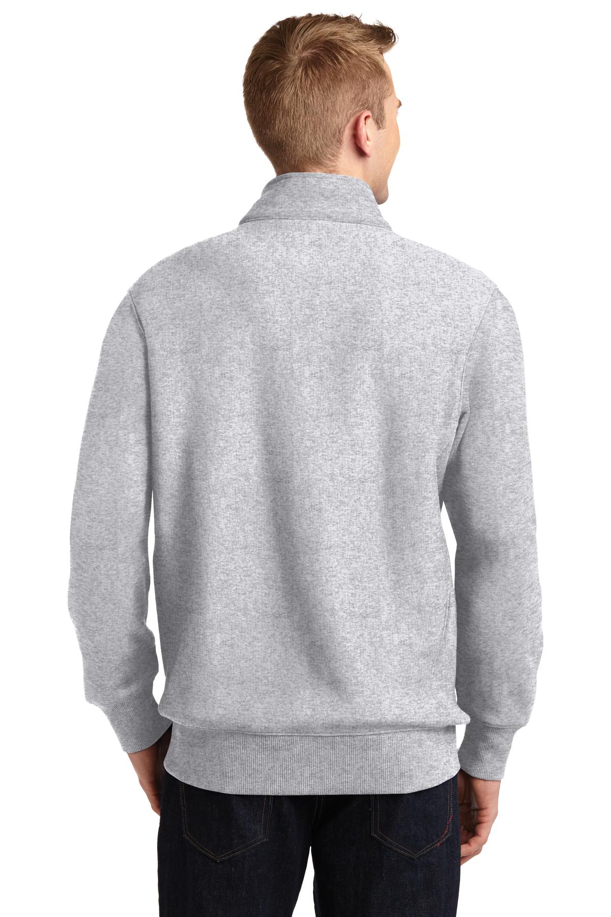 Athletic Hthr Sport-Tek Super Heavyweight 1/4-Zip Pullover Sweatshirt. ST283