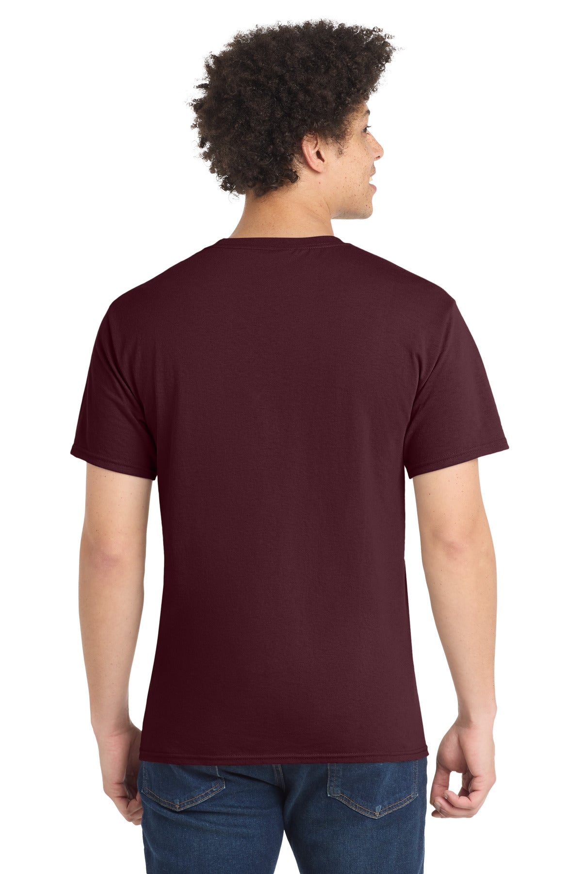 Athletic Marn Port & Company Tall Core Blend Tee. PC55T