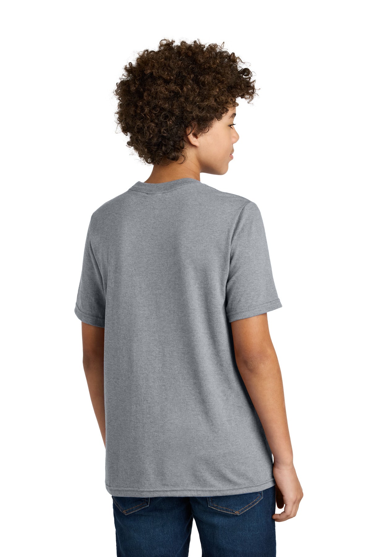 AthlHthr Port & Company Youth CVC Tee PC340Y