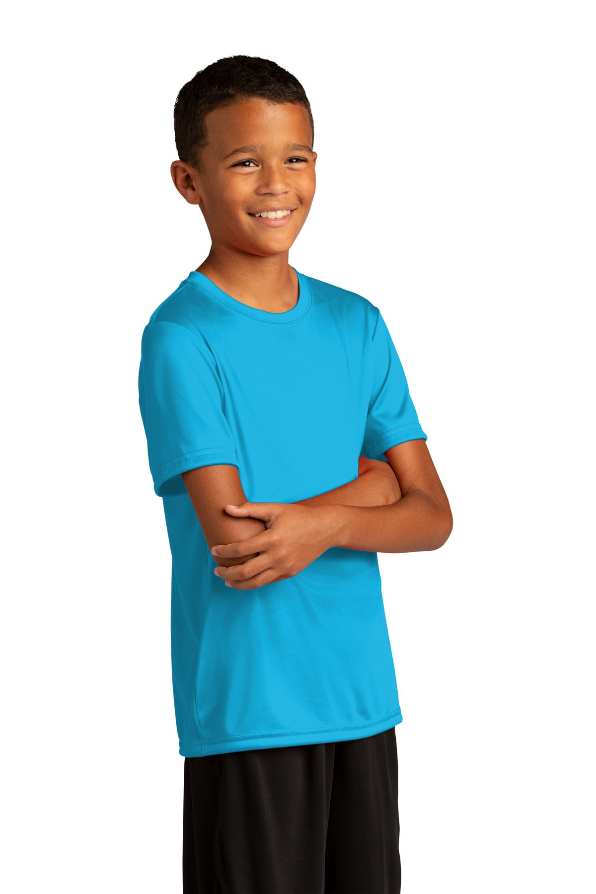 AtomicBlue Sport-Tek Youth PosiCharge Re-Compete Tee YST720