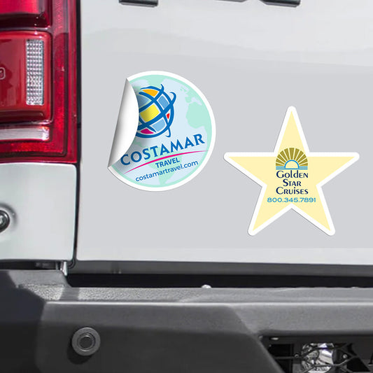 Star Stock Shape Stickers