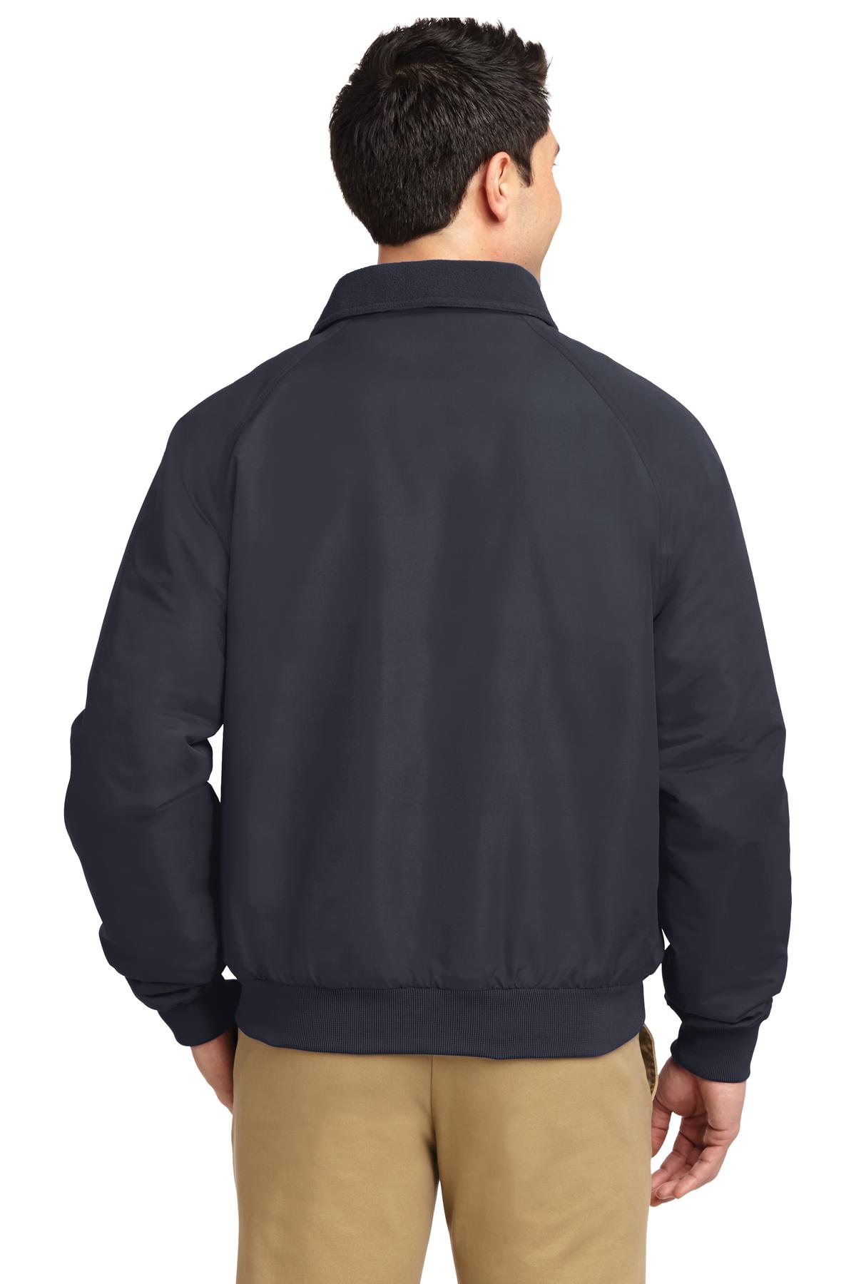 Batlshp Grey Port Authority Charger Jacket. J328
