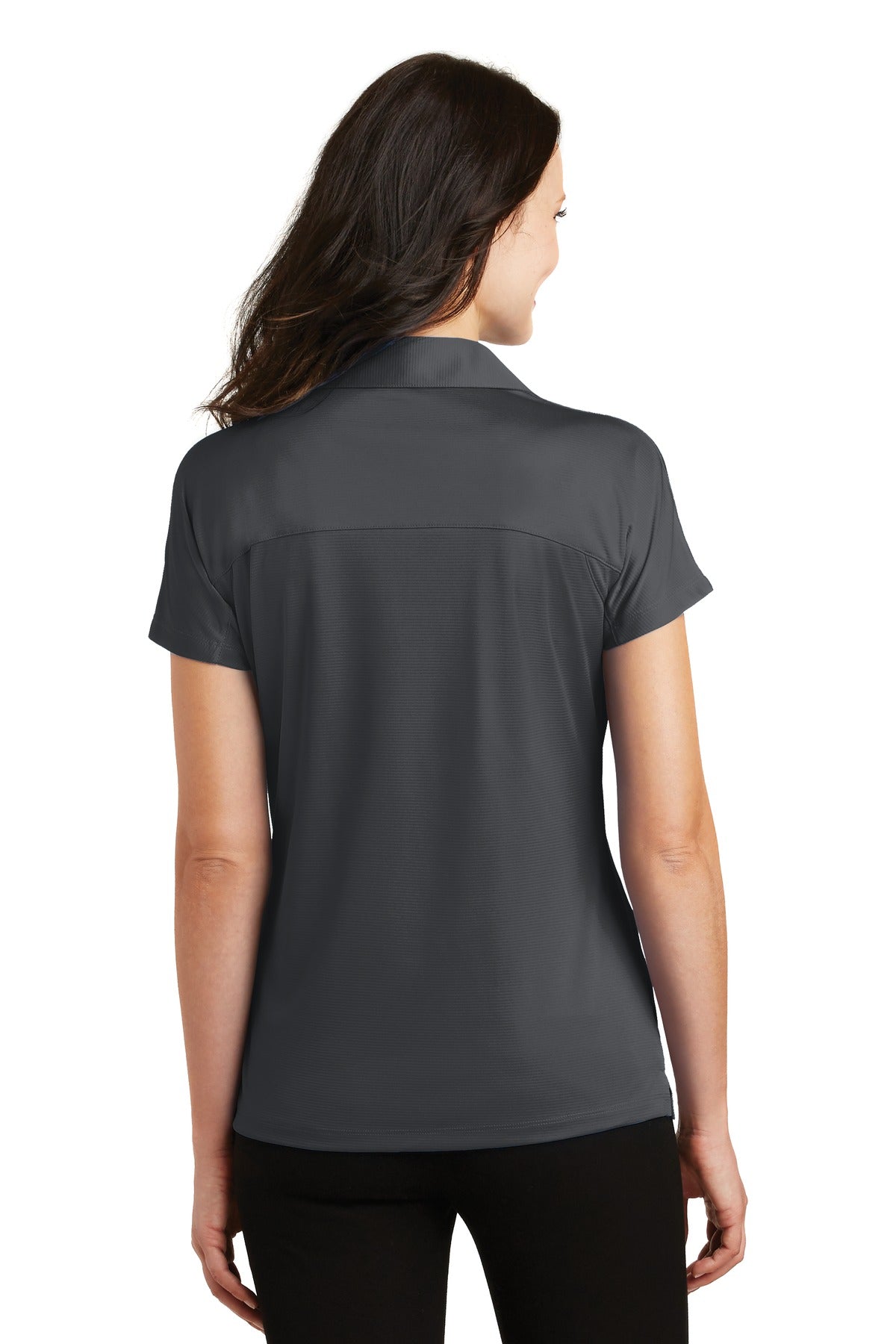 Battleship Gry Port Authority Women's Crossover Raglan Polo. L575