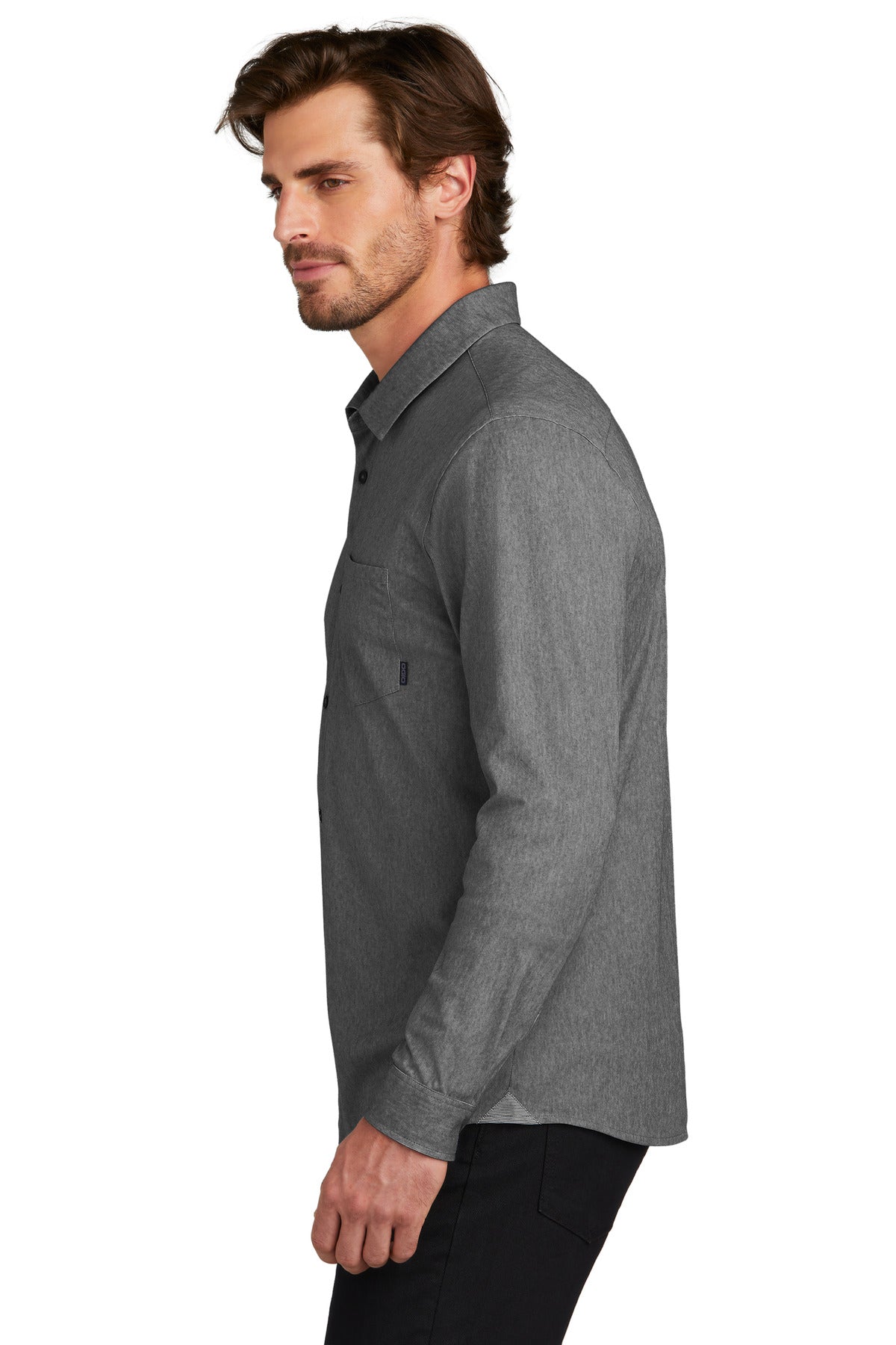BktpHthr OGIO Extend Long Sleeve Button-Up OG161