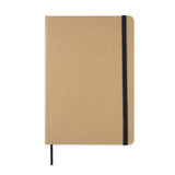 Black A5 Kraft Notebook plain