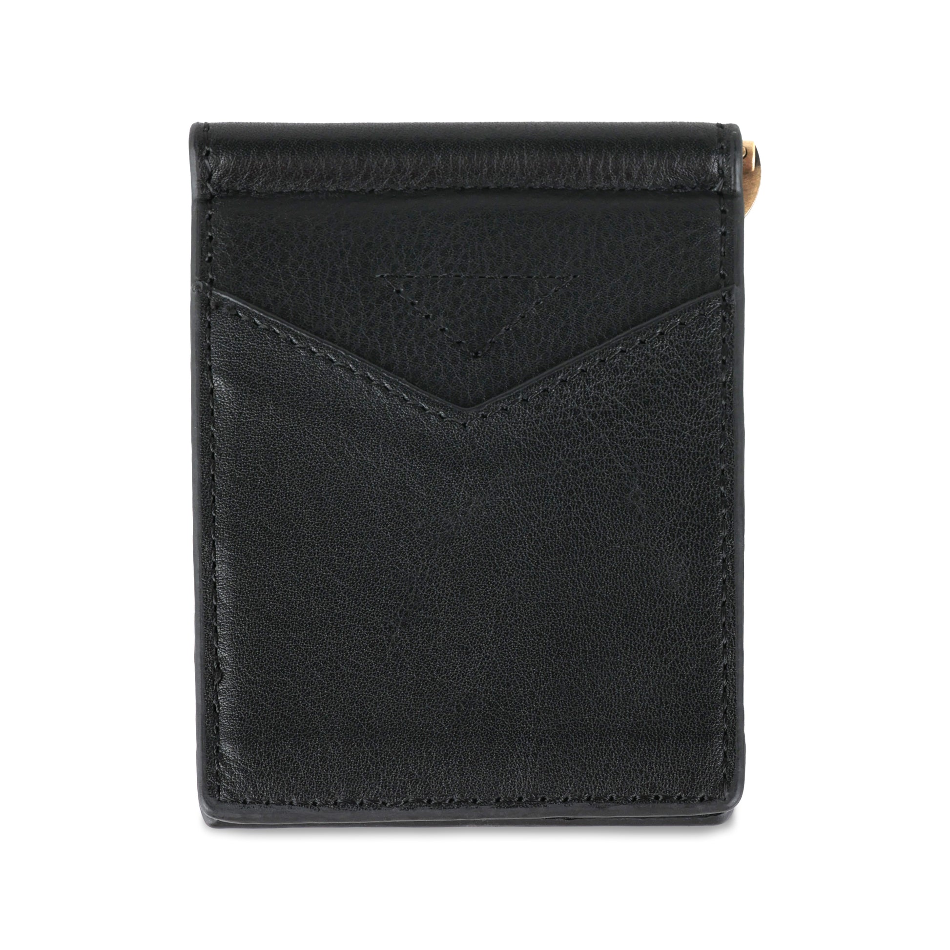 Black Ahead Folding Wallet plain