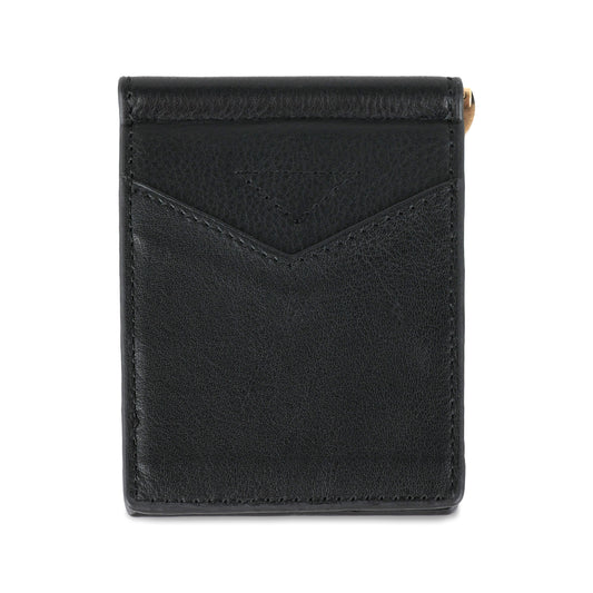 Black Ahead Folding Wallet plain