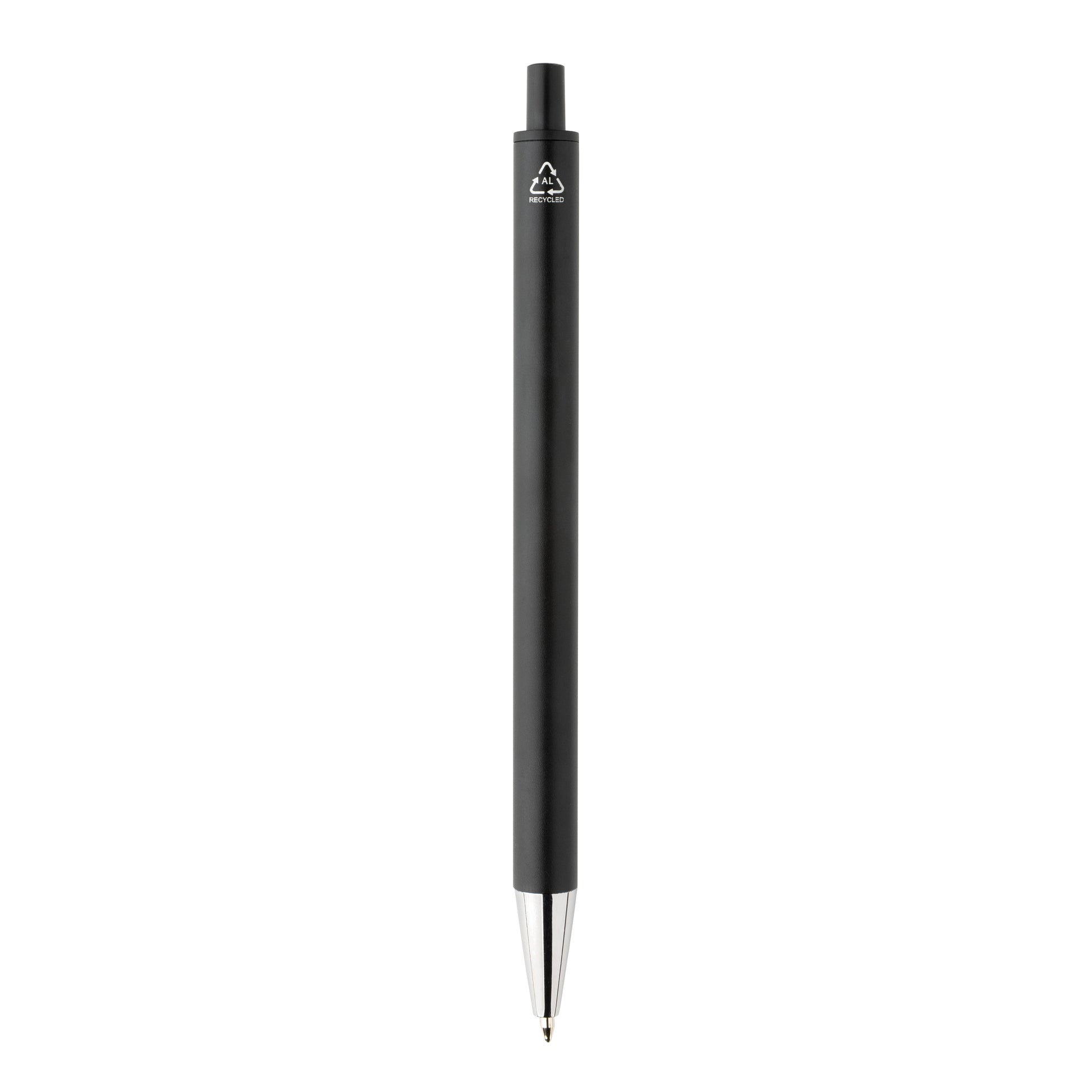 Black Amisk RCS Certified Recycled Aluminum Pen plain