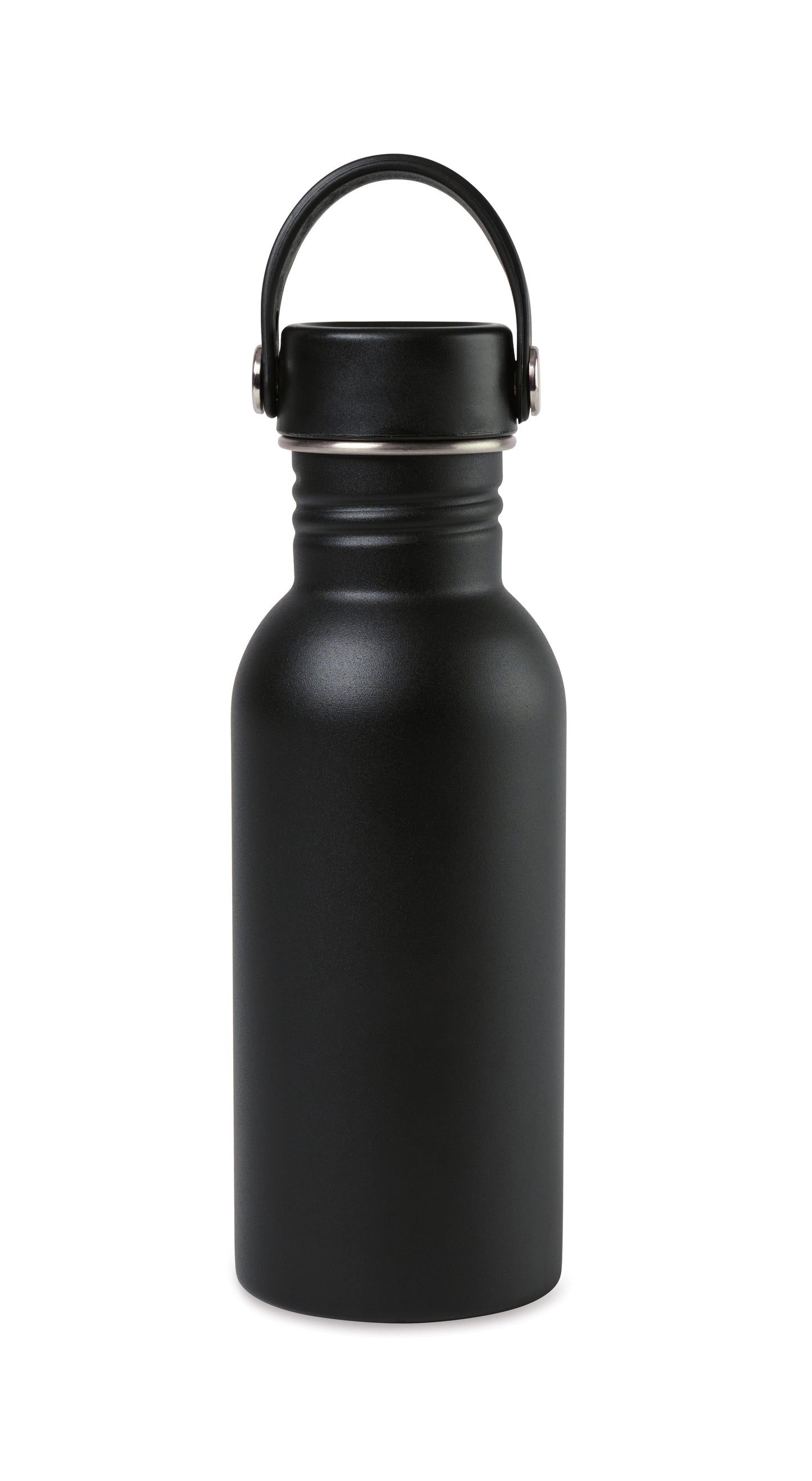 Black Arlo Classics Stainless Steel Hydration Bottle - 17 Oz. plain