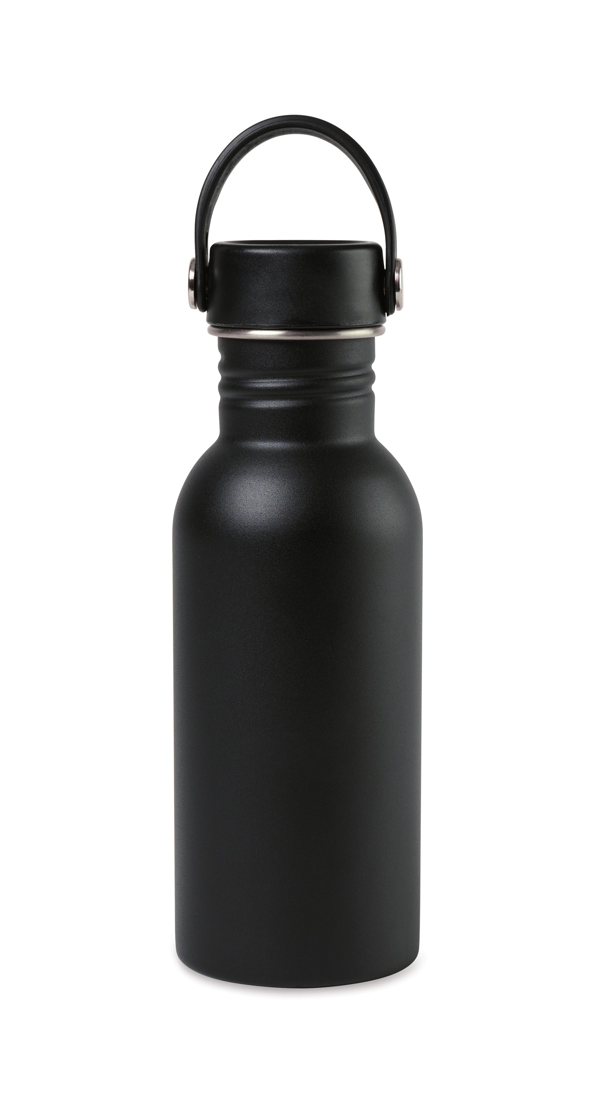 Black Arlo Classics Stainless Steel Hydration Bottle - 17 Oz. plain